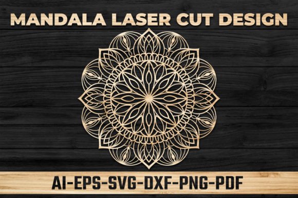 3D Laser Cutting & Mandala Laser Cutting Designs