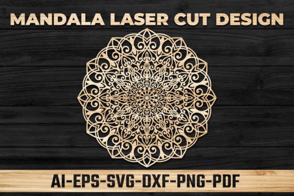 3D Mandala SVG: Elevate Your Laser Cut Crafts