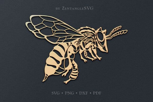 Create Beautiful Paper Art with Honey Bee SVG Cutting Files