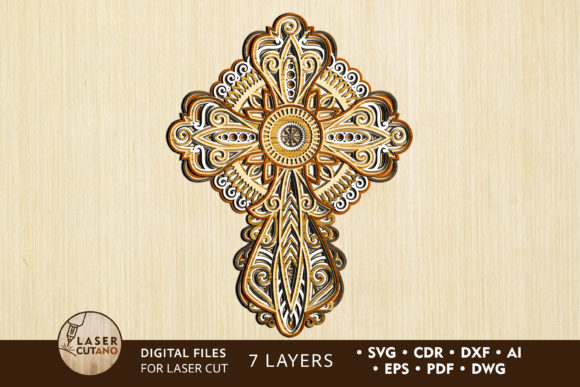 CROSS Multilayer Laser Cut Files: Creative Templates for Your Projects