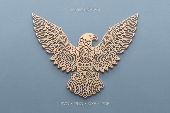 Eagle SVG Paper Cut & Laser Cutting
