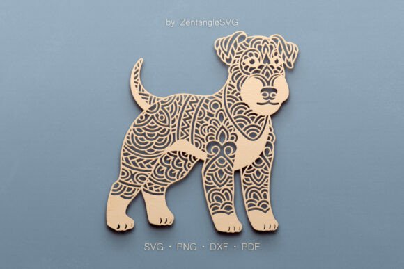 Lakeland Terrier Dog SVG Laser Cutting