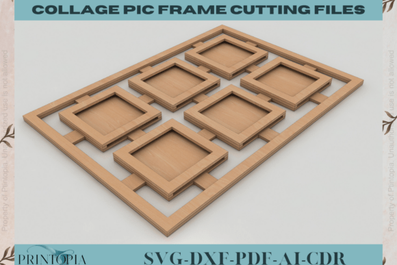 Picture Frame for Laser Cutting 094: Creative Display Files